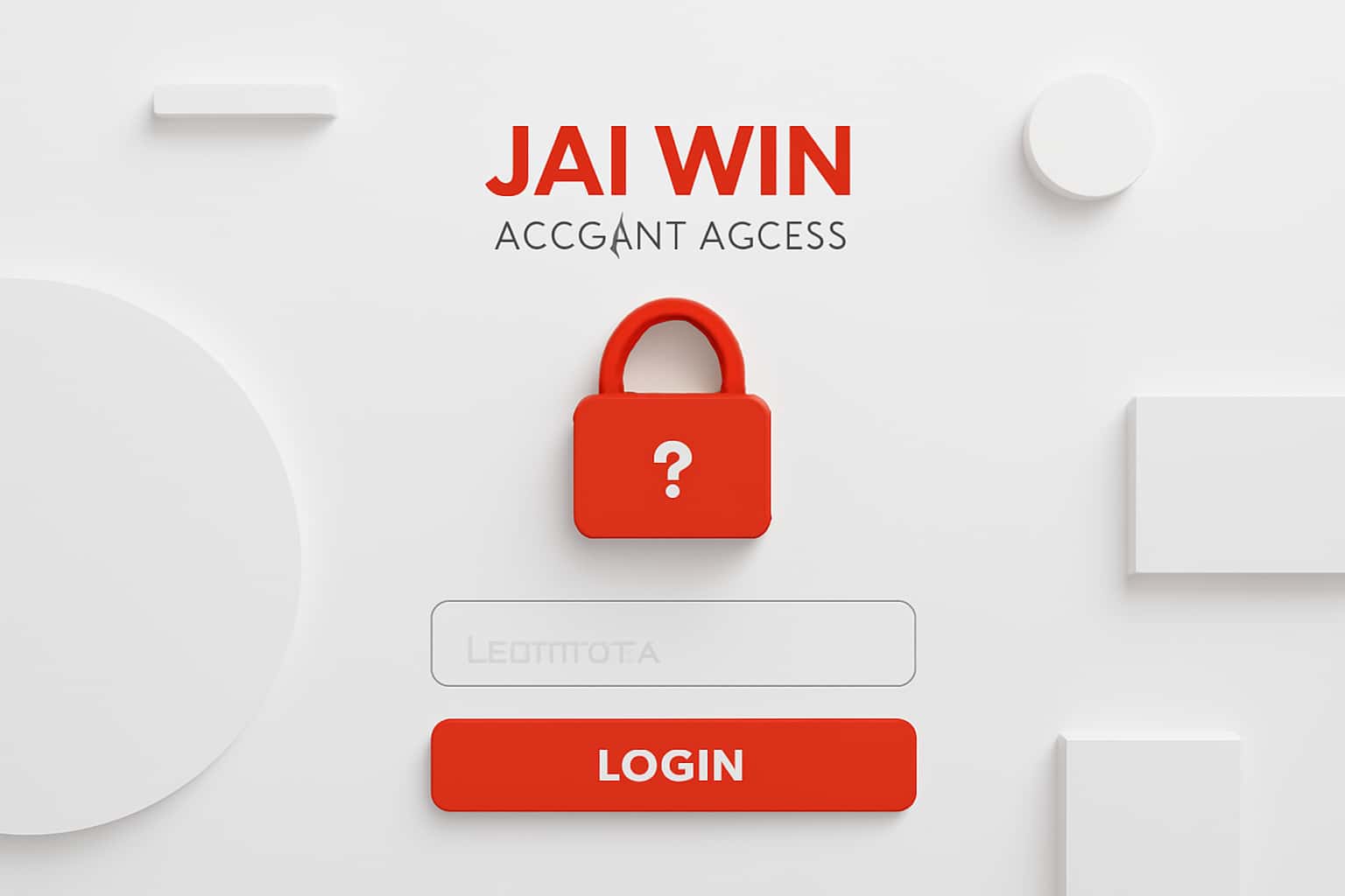 Jai Win Account Access Interface