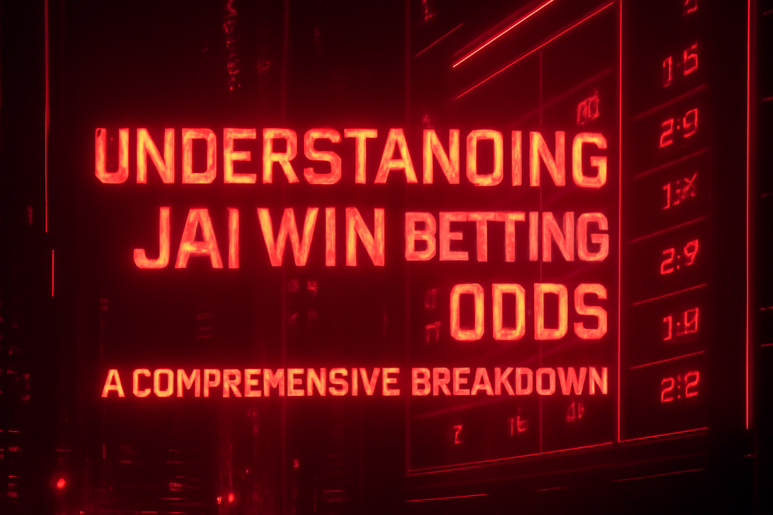 Informational scene presenting features of the Jai Win Mobile App.