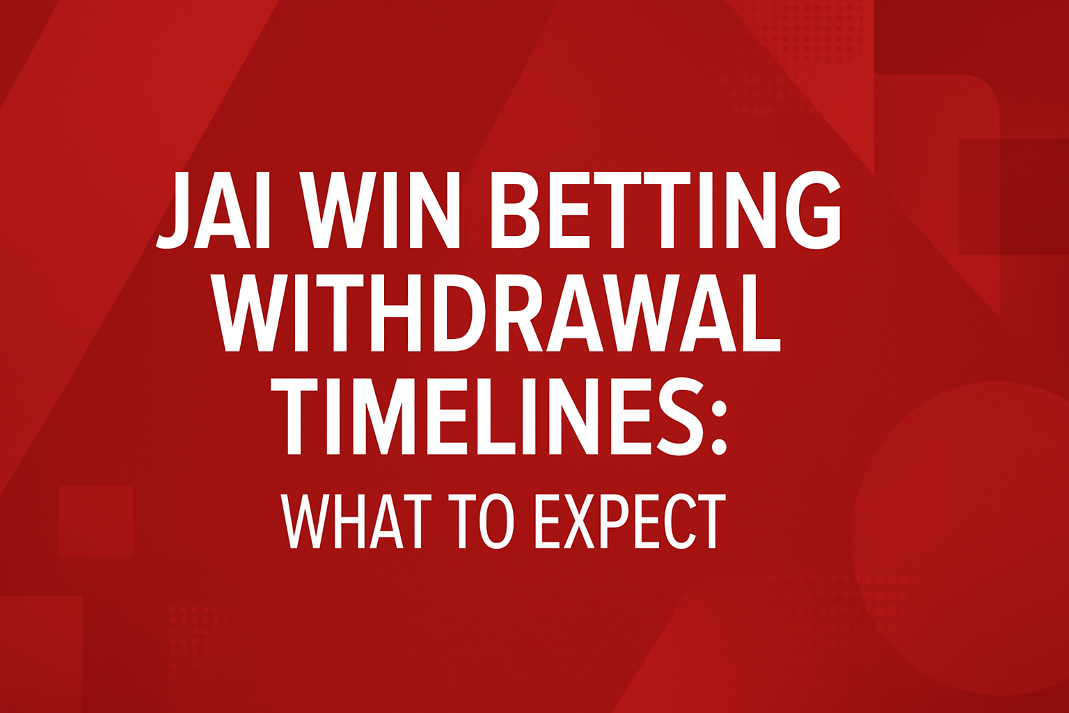 Informational scene representing Support for Jai Win Users.