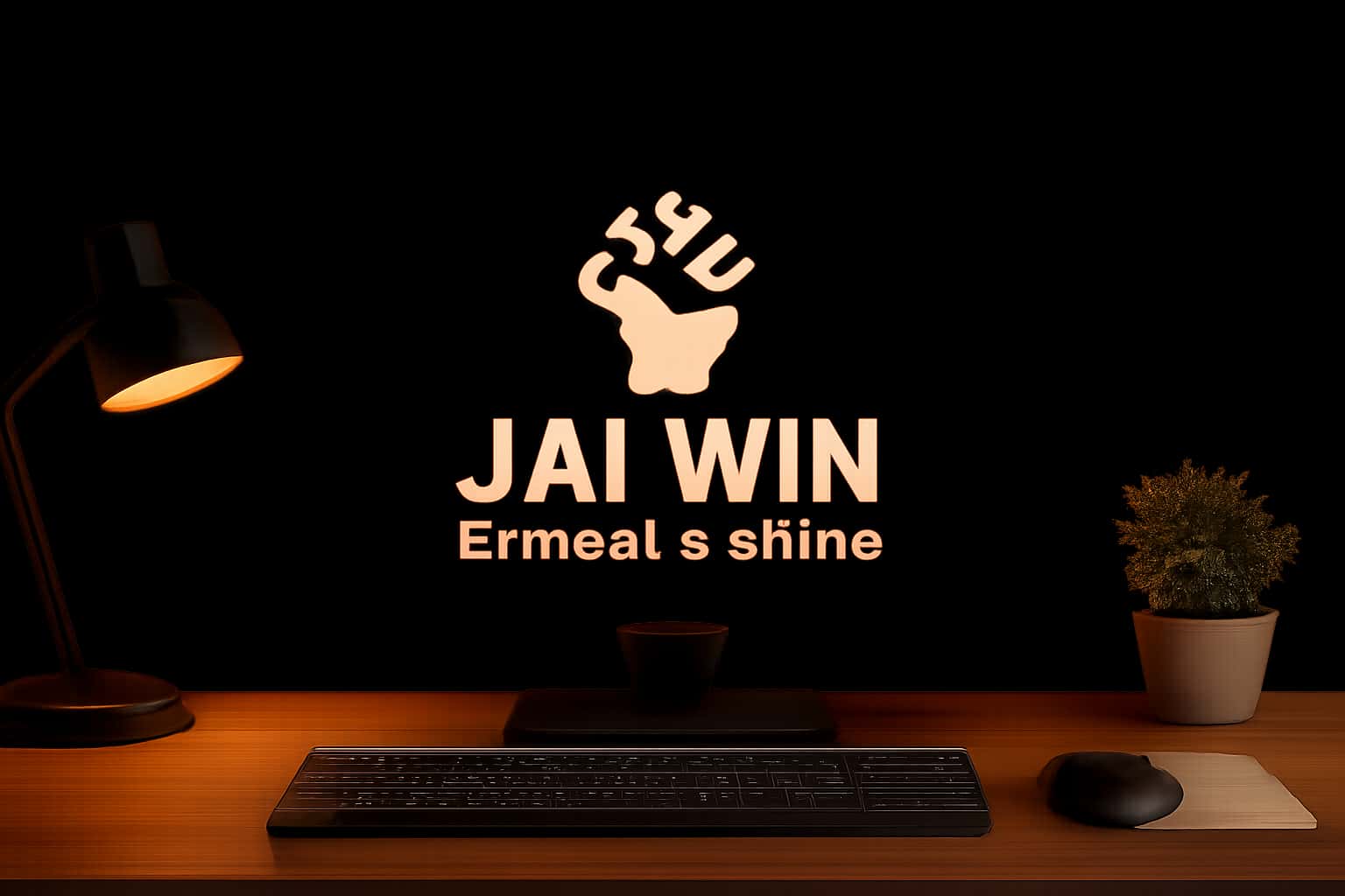 An educational scene depicting Jai Win Ethical Gaming with a focus on user safety and integrity.