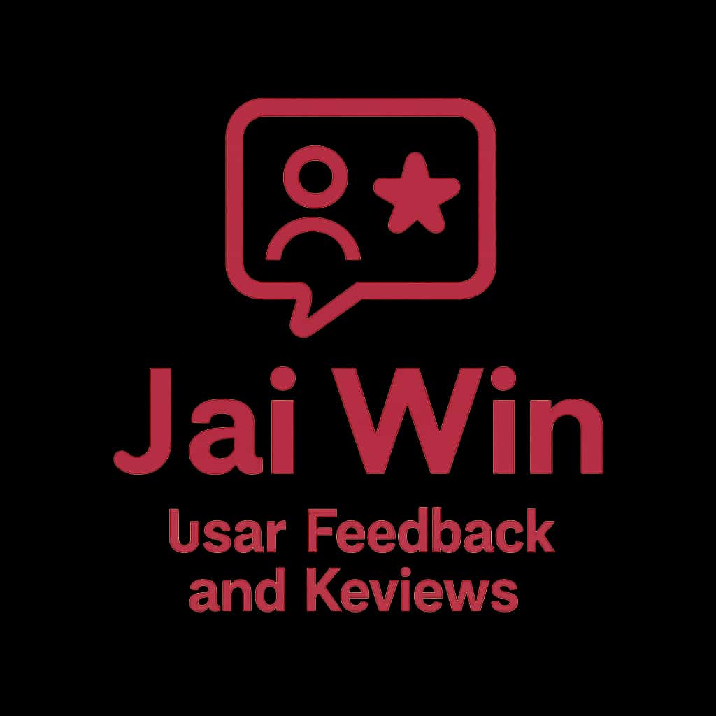 Icon representing Jai Win User Feedback and Reviews.